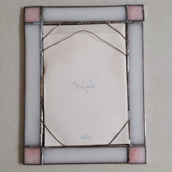 Stained Glass Frame with Katybeth Card - Picture 2 of 2